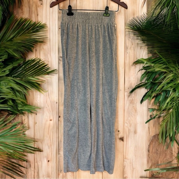 GOOD AMERICAN High Waist Heather Grey Sweatpants - Size 1 / Small - Picture 3 of 14